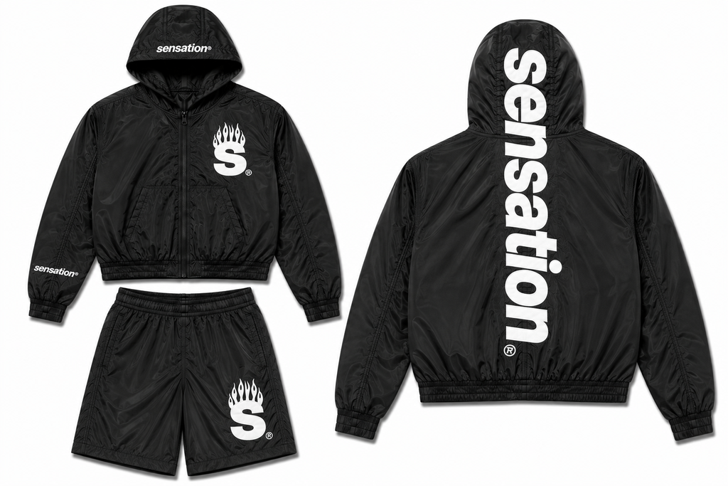 Black/White Flame Series Set